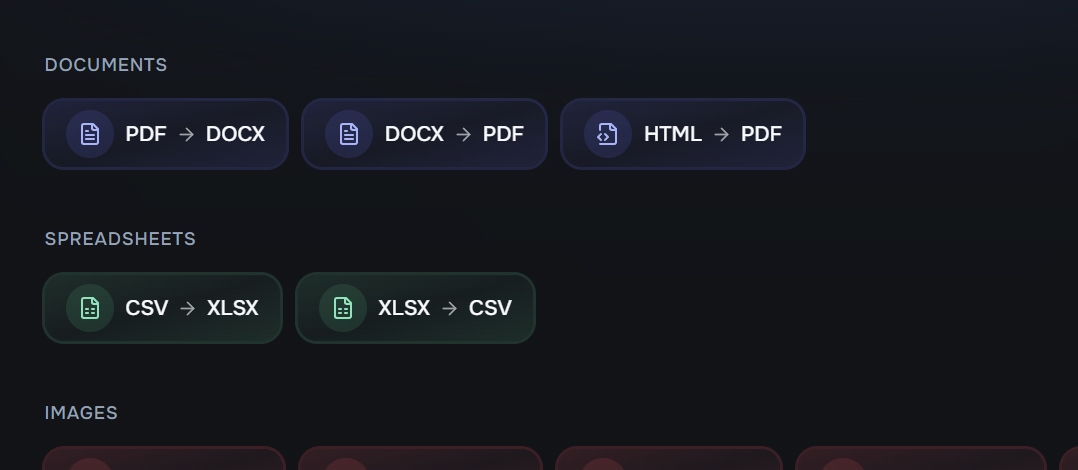 convert.gold - Convertisseur de fichiers